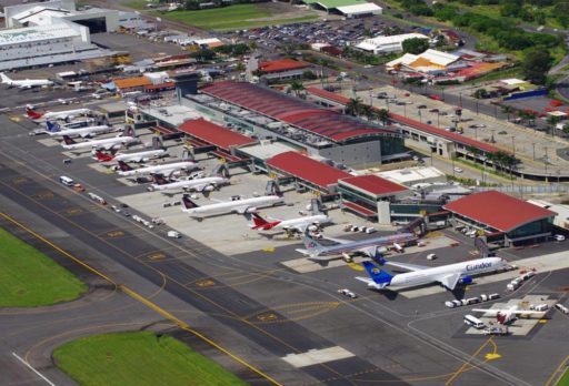 Juan Santamaría International Airport in San José, Costa Rica