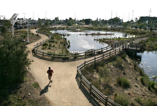 Proposition of South Los Angeles Wetland Park, USA