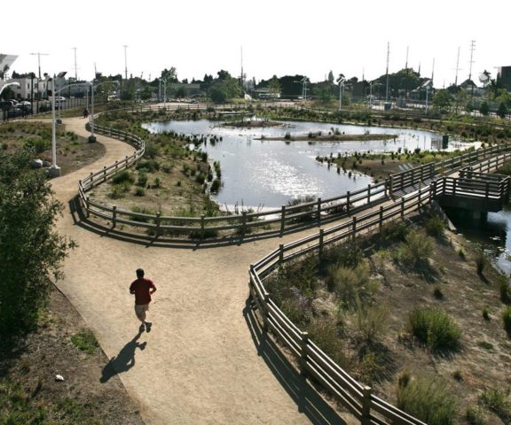 Proposition of South Los Angeles Wetland Park, USA