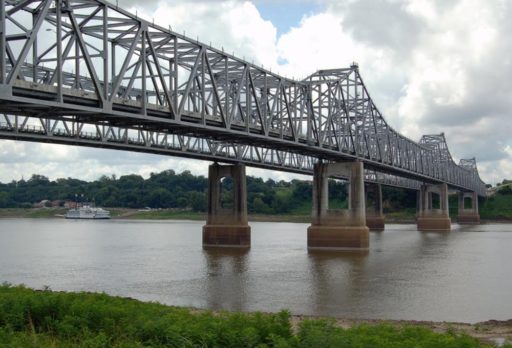US 84 Mississippi River Bridge, Natchez-Vidalia Bridge, USA