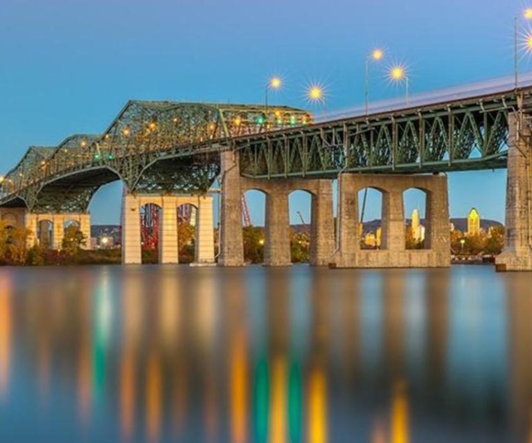 The Deconstruction of the Champlain Bridge in Montreal, Canada